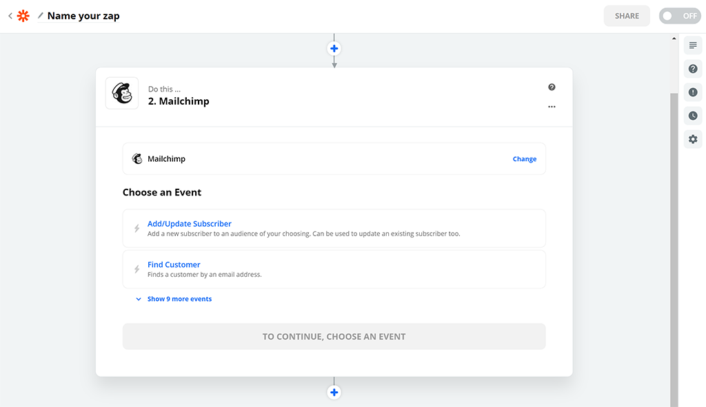 Zapier Mailchimp 3